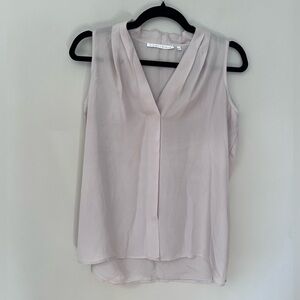 Violet + Claire Beige Sleeveless Top